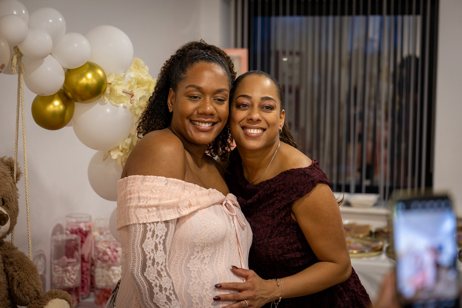 Babyshower emotioneel moment